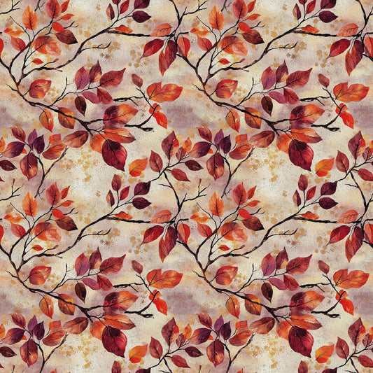 Red Cardinals Pattern 9 Quilting Cotton Fabric
