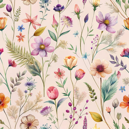 Petal Reverie Pattern 4 Minky Fabric