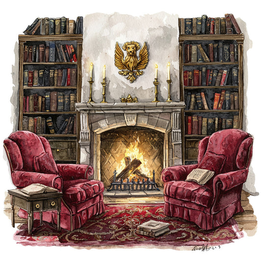 Wizard School Fabric Panel 20