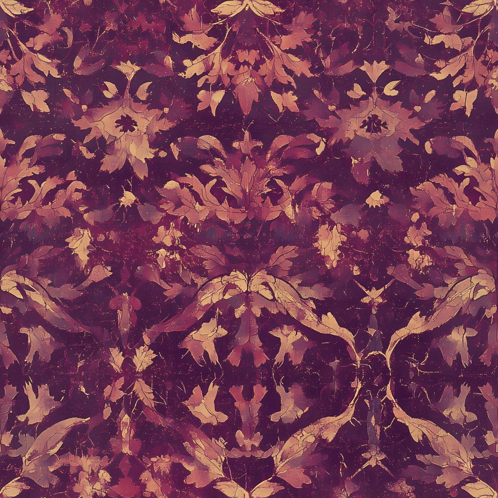 Midnight Harvest Garden Pattern 7 Minky Fabric
