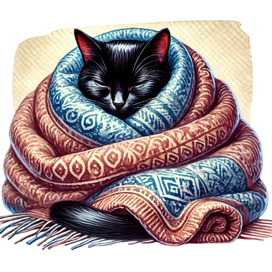 Lazy Cats Fabric Panel 20