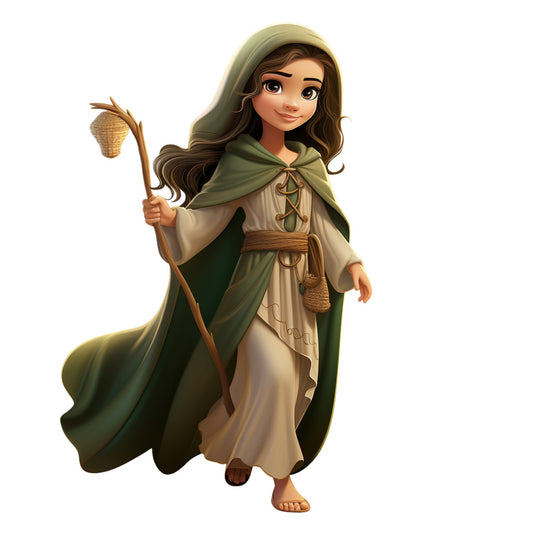 Women of the Bible Fabric Panel 17