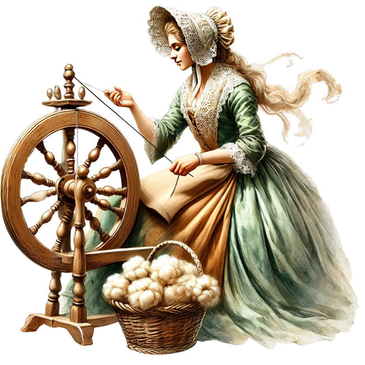 Colonial America Fabric Panel 27