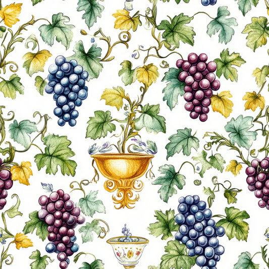 The Vineyard Pattern 26 Quilting Cotton Fabric