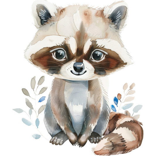 Woodland Animals World Fabric Panel 63