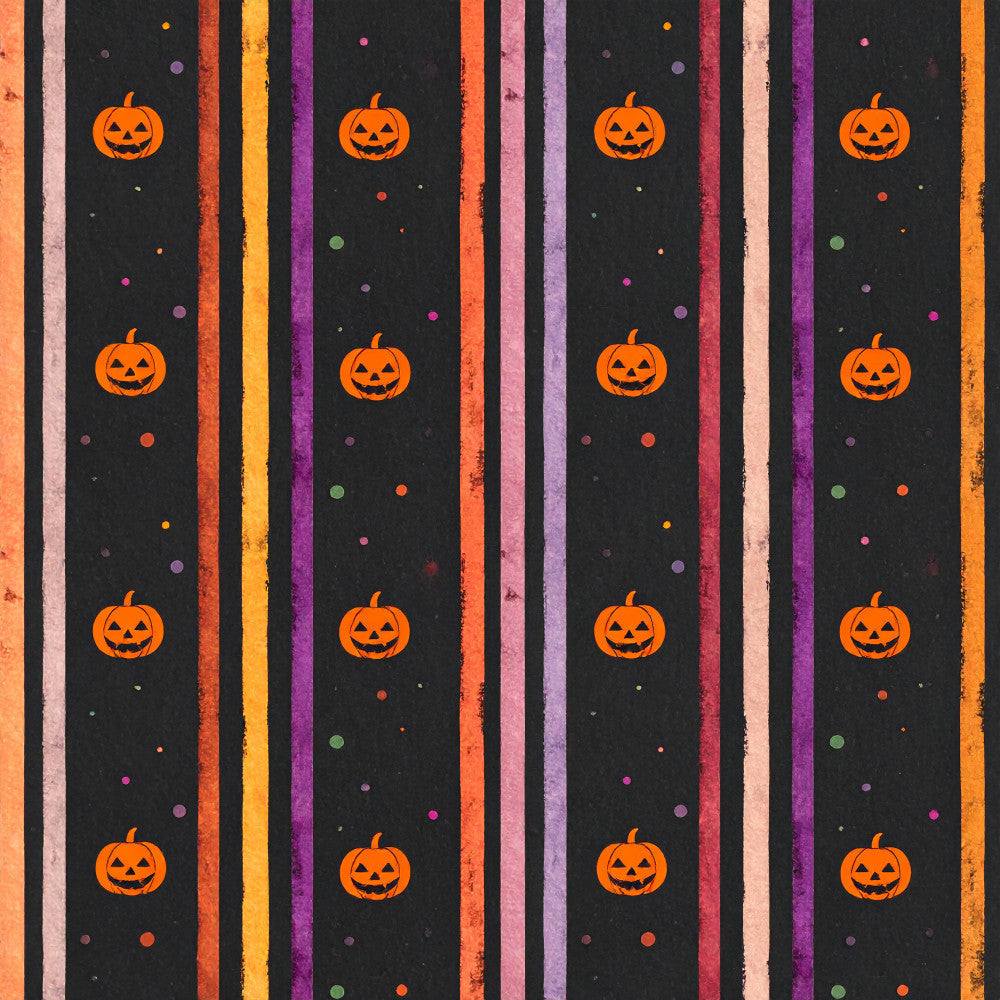 Pumpkin Moon Parade Pattern 12 Minky Fabric