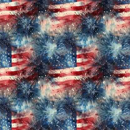 Liberty Skies Pattern 9 Minky Fabric