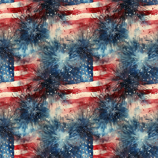 Liberty Skies Pattern 9 Minky Fabric