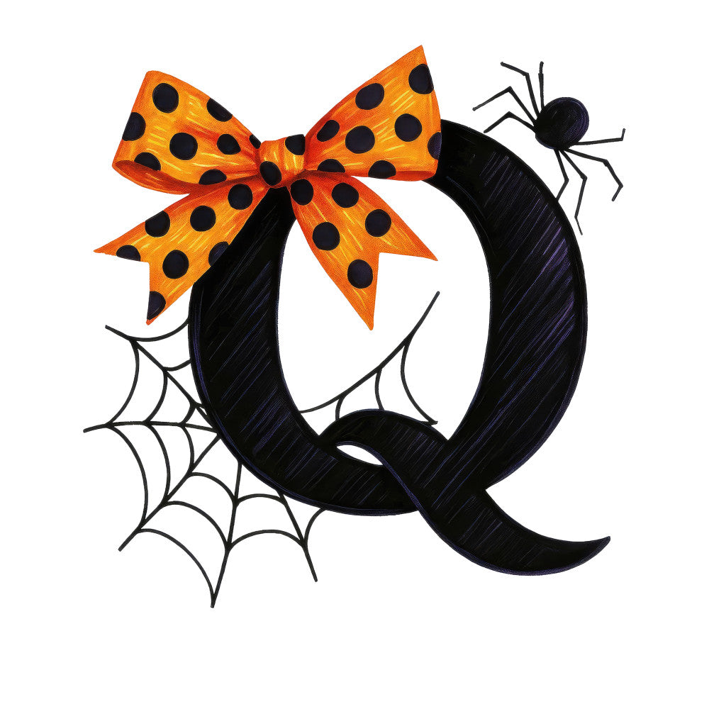 Halloween Alphabet Fabric Panel 10