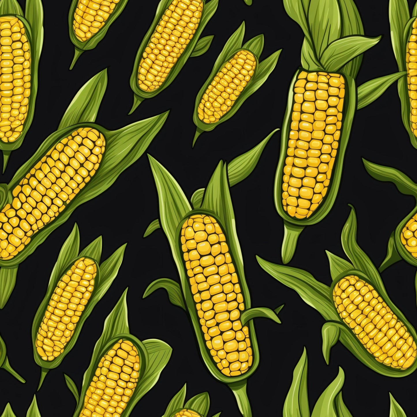 Sweet Corn Pattern 20 Quilting Cotton Fabric