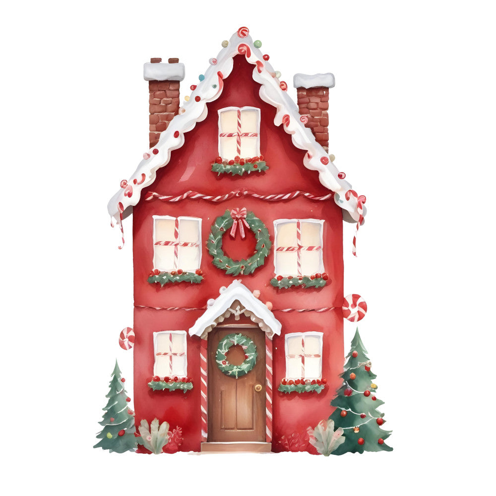 Christmas Element Fabric Panel 58