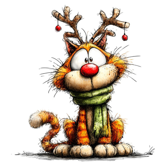 1st Whimsical Christmas Fabric Panel 56