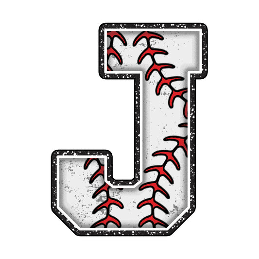 Baseball Alphabet Fabric Panel 20