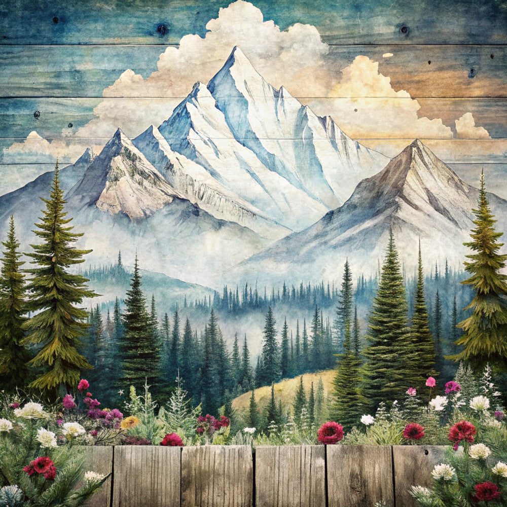 Yellowstone Landscape Fabric Panel 1