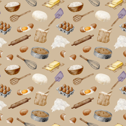 Rustic Bakehouse Pattern 7 Minky Fabric