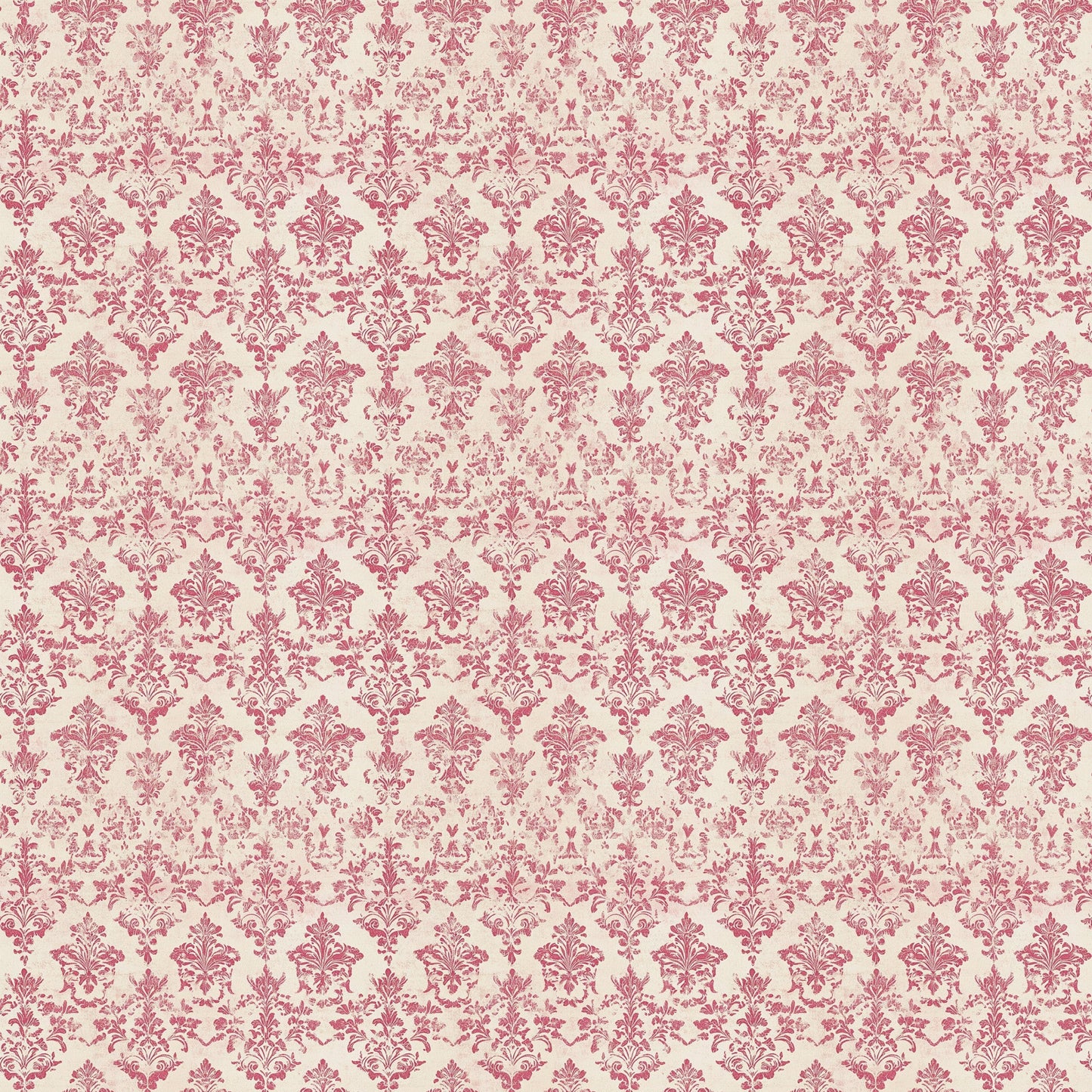 Vintage Pink Patterns Pattern 15 Quilting Cotton Fabric