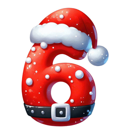 Santa Claus Alphabet Fabric Panel 3