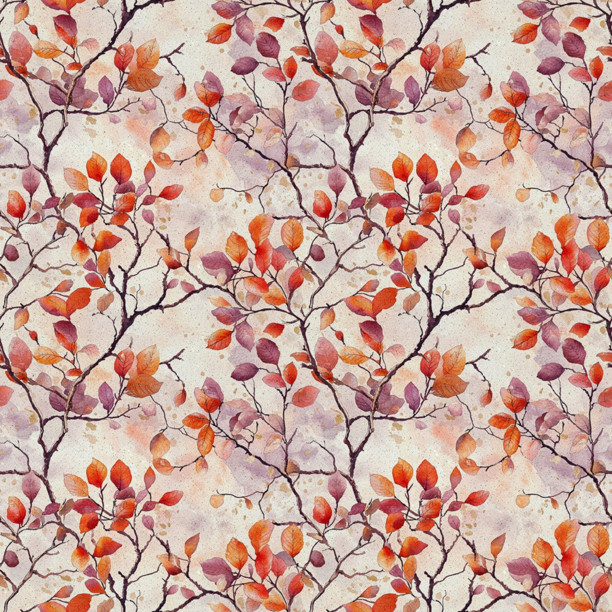 Plum Songbird Pattern 4 Minky Fabric