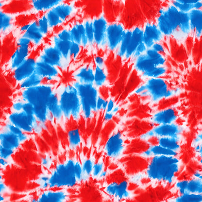 Patriotic Tie Dye Pattern 1 Minky Fabric