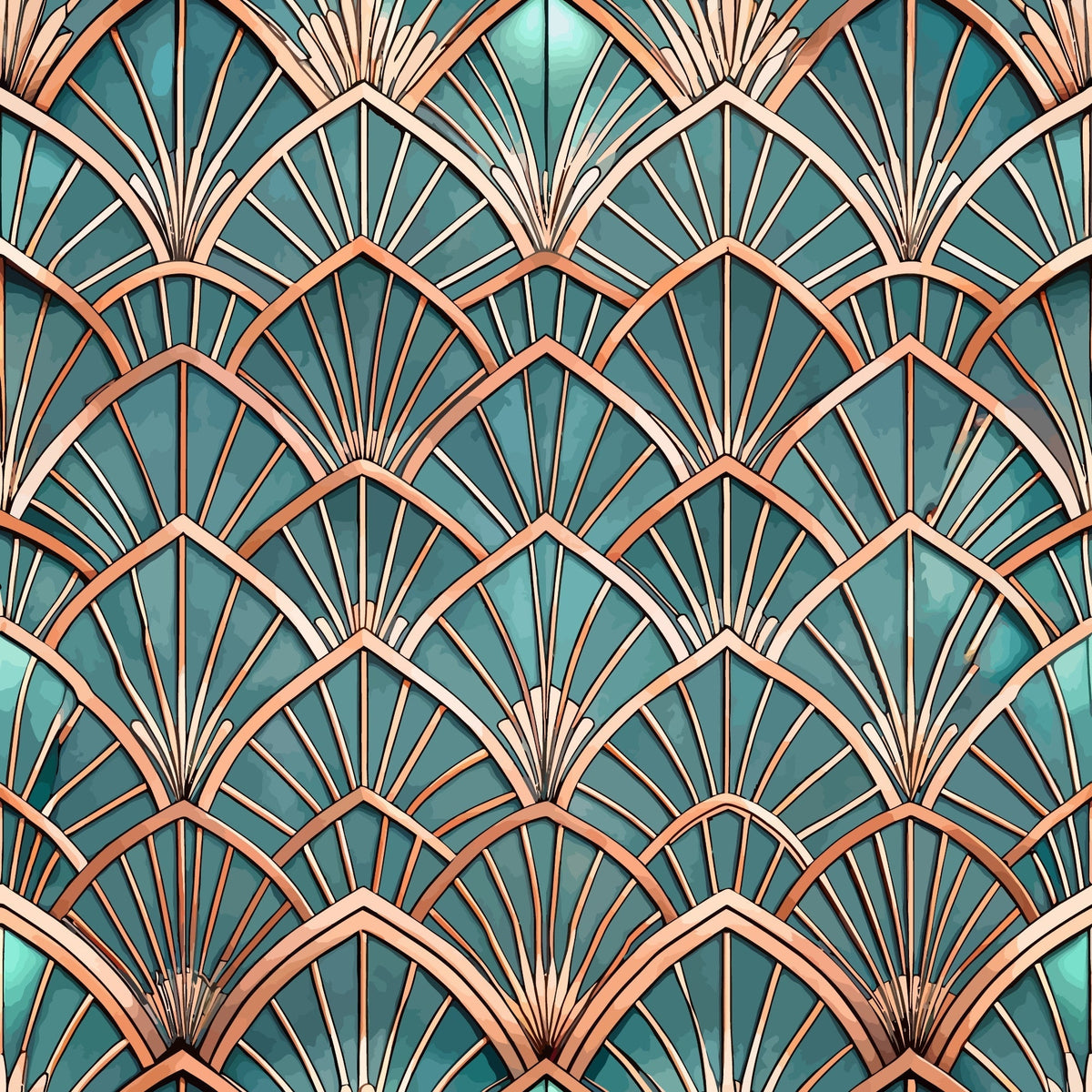 Gilded Gatsby Pattern 46 Minky Fabric