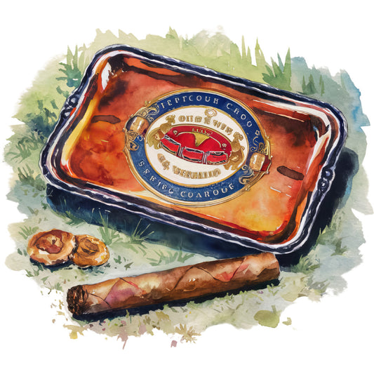 Watercolor Casino Fabric Panel 6