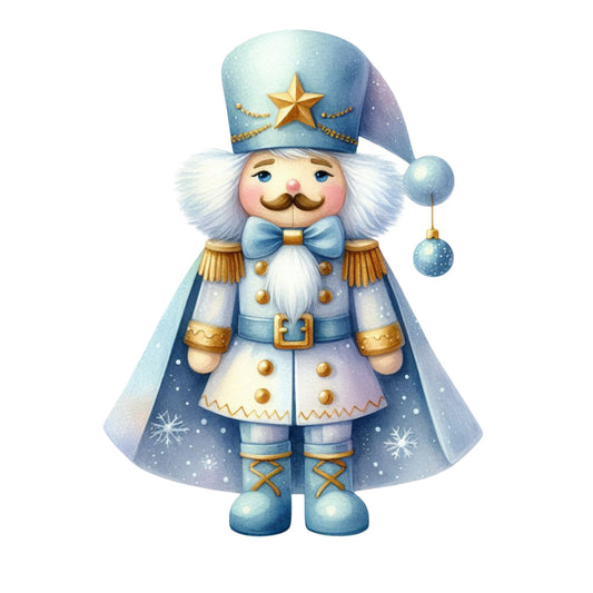Christmas Nutcracker Scene Fabric Panel 3