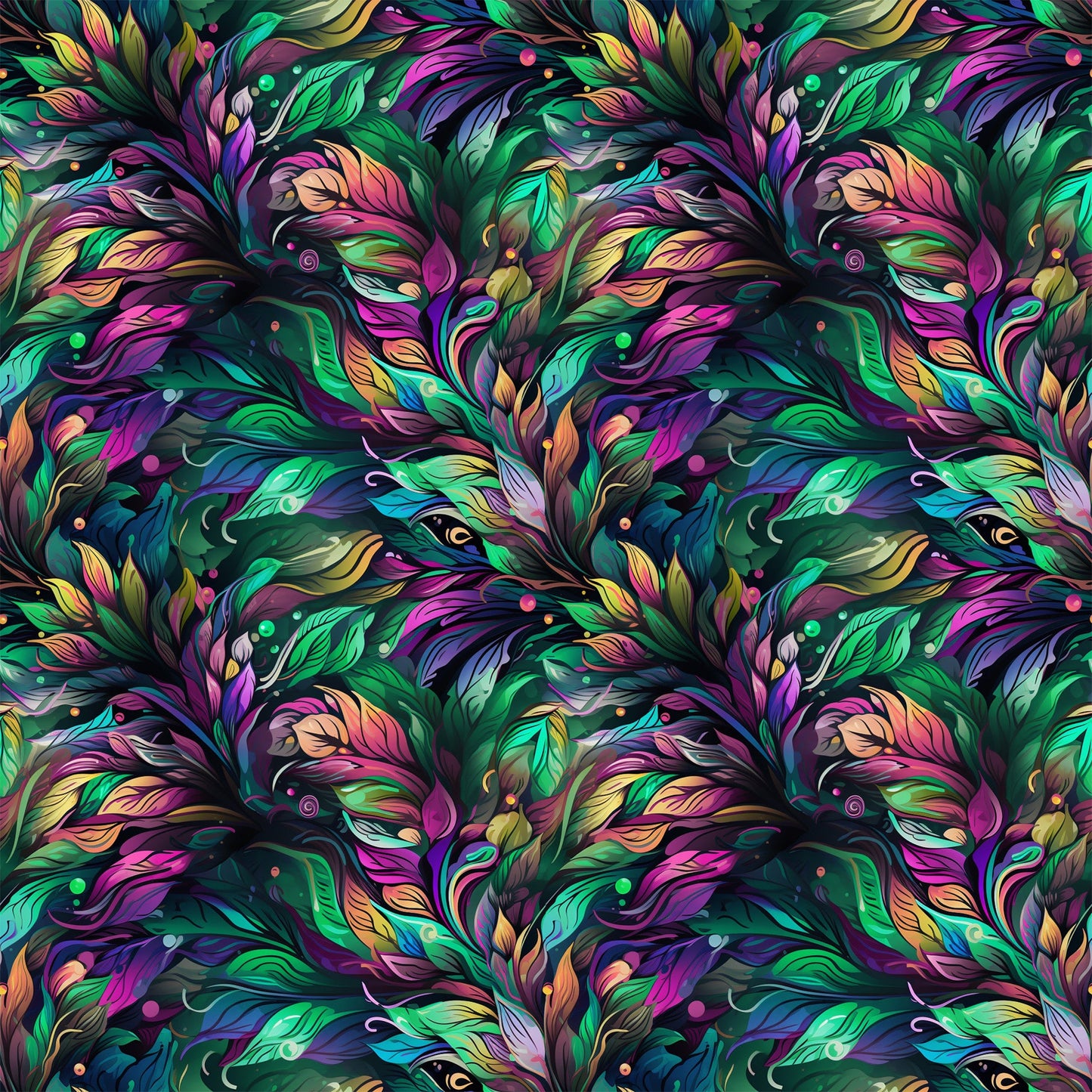 French Quarter Mardi Gras Pattern 3 Quilting Cotton Fabric