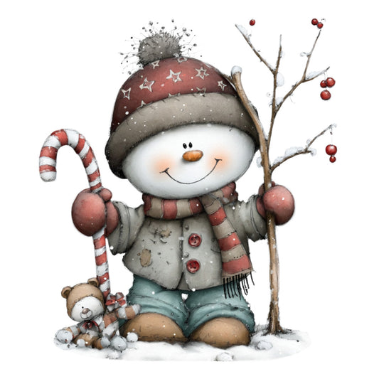 1st Whimsical Christmas Fabric Panel 70