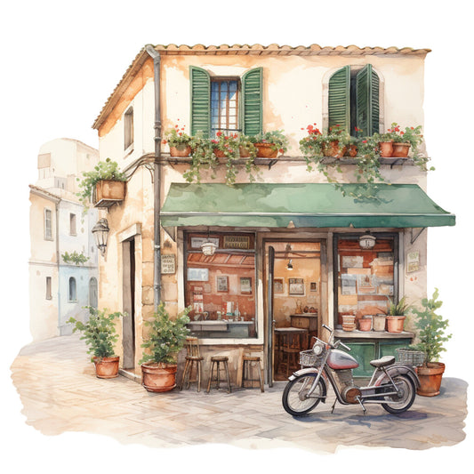 Welcome to Italy Fabric Panel 10