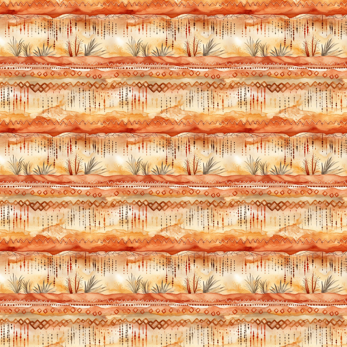Canyon Blooms Pattern 8 Minky Fabric