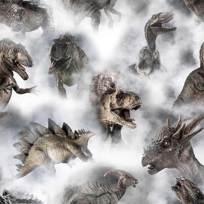 Prehistoric Mist Pattern 1 Minky Fabric