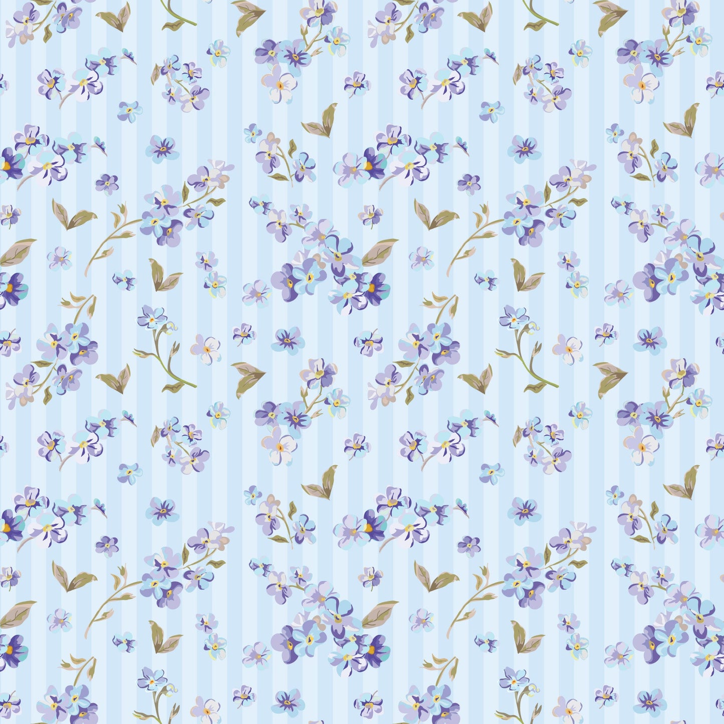 Pink Tea Party Pattern 1 Quilting Cotton Fabric