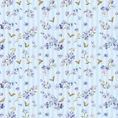Pink Tea Party Pattern 1 Quilting Cotton Fabric