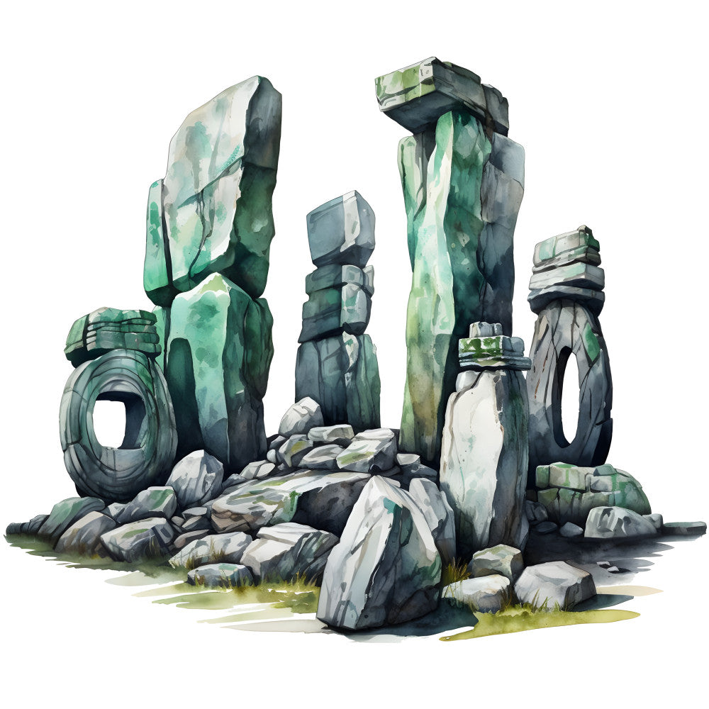 Celtic Symbols Fabric Panel 26