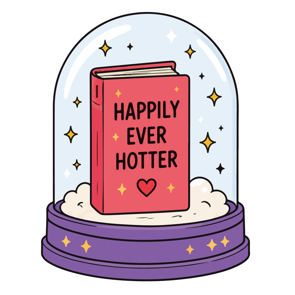 coral pink, purple, light blue, gold, celestial, stars, book, heart, whimsical, romantic, love, happily ever after, snow globe, clouds, sparkles, magic, fairytale, vintage, literary, gift, home decor, wall art, fantasy, dreamy, enchanted, glitter, inspirational, novelty, cute, playful