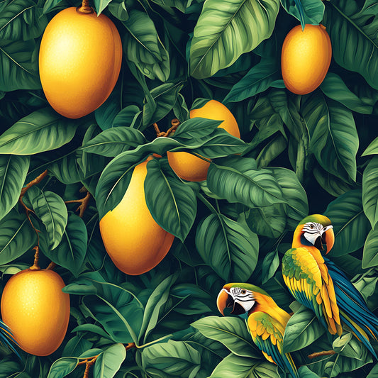 Mango In The Wild Pattern 7 Quilting Cotton Fabric