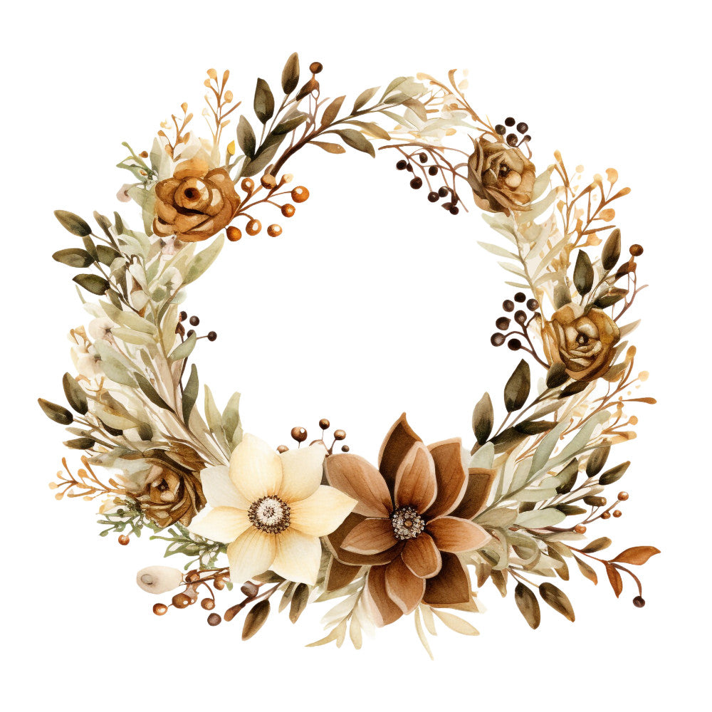 Antique Christmas Fabric Panel 14