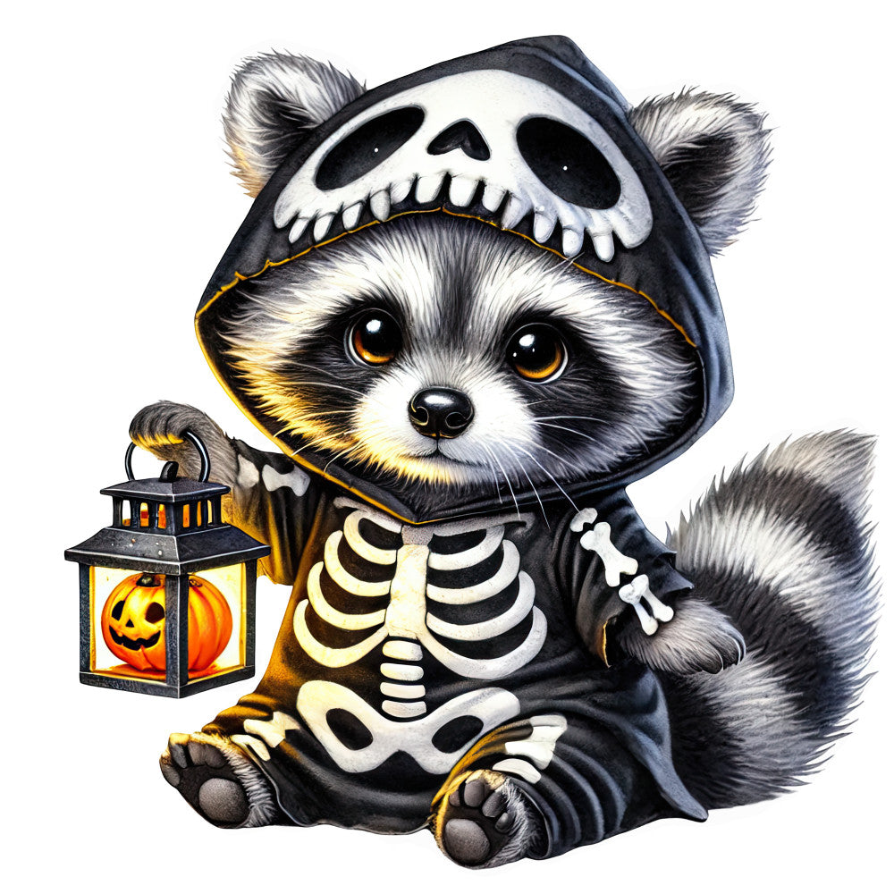 Halloween Wonder Animals Fabric Panel 85