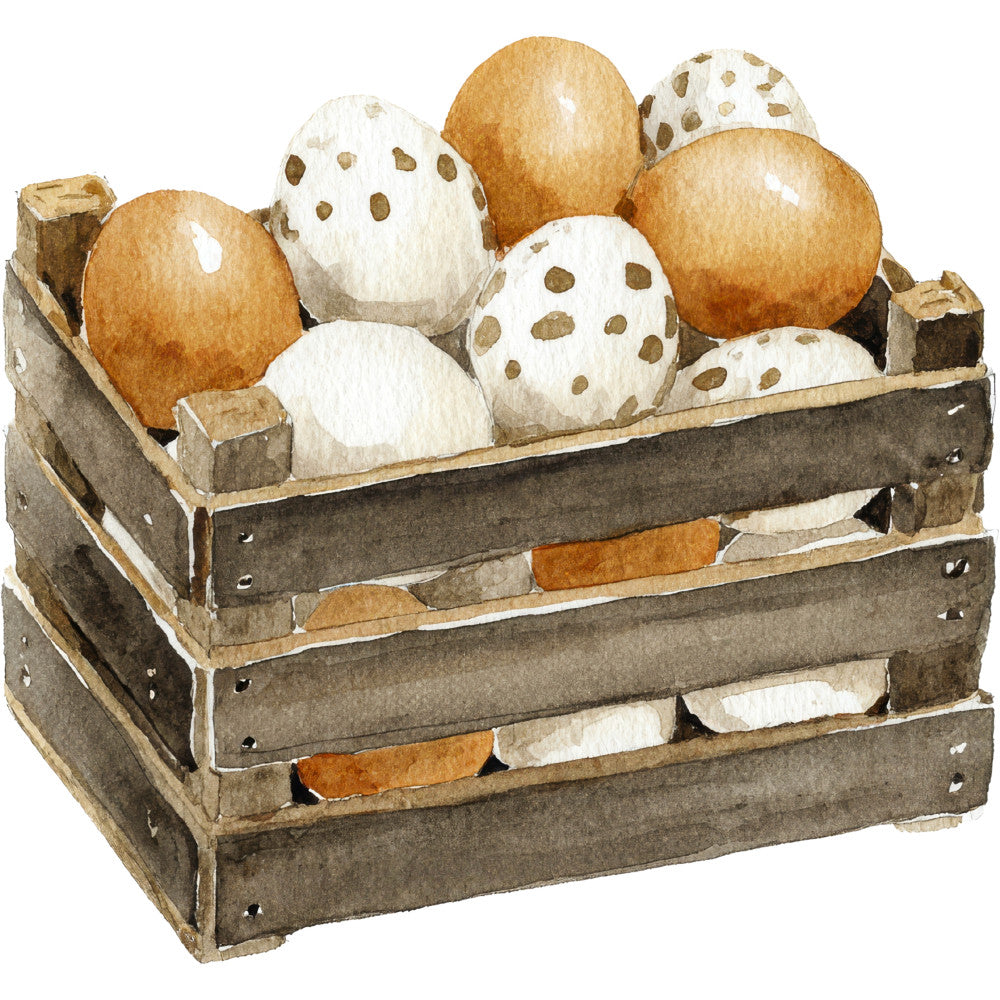 Rustic Barnyard Birds Fabric Panel 32