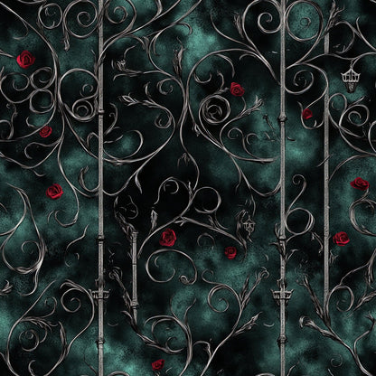 Gothic Fairytale Pattern 38 Minky Fabric