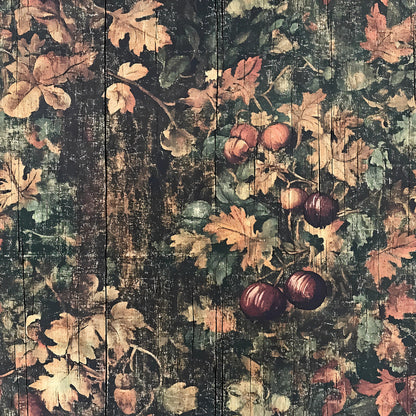 Midnight Harvest Garden Pattern 21 Minky Fabric