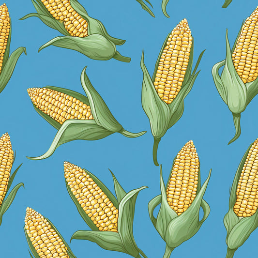 Sweet Corn Pattern 1 Quilting Cotton Fabric