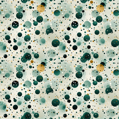 Green Confetti Pattern 6 Quilting Cotton Fabric