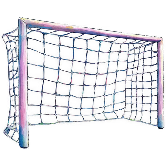 soccer goal, sports, athletic, goal net, purple gradient, blue gradient, pink gradient, iridescent, metallic finish, geometric, modern, contemporary, children's fabric, kids sports, youth athletic, sports equipment, 3d effect, dimensional print, pastel colors, multicolor, gradient ombre, watercolor effect, recreational sports, game day, active lifestyle, school spirit, team sports