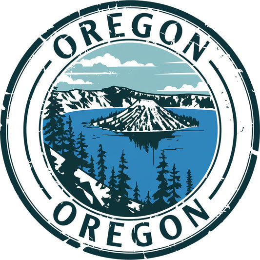 State Stamp Fabric Panel 36