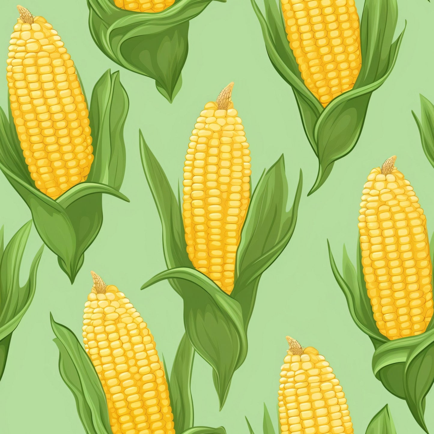 Sweet Corn Pattern 12 Quilting Cotton Fabric