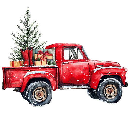 Cowboy Christmas Fabric Panel 1