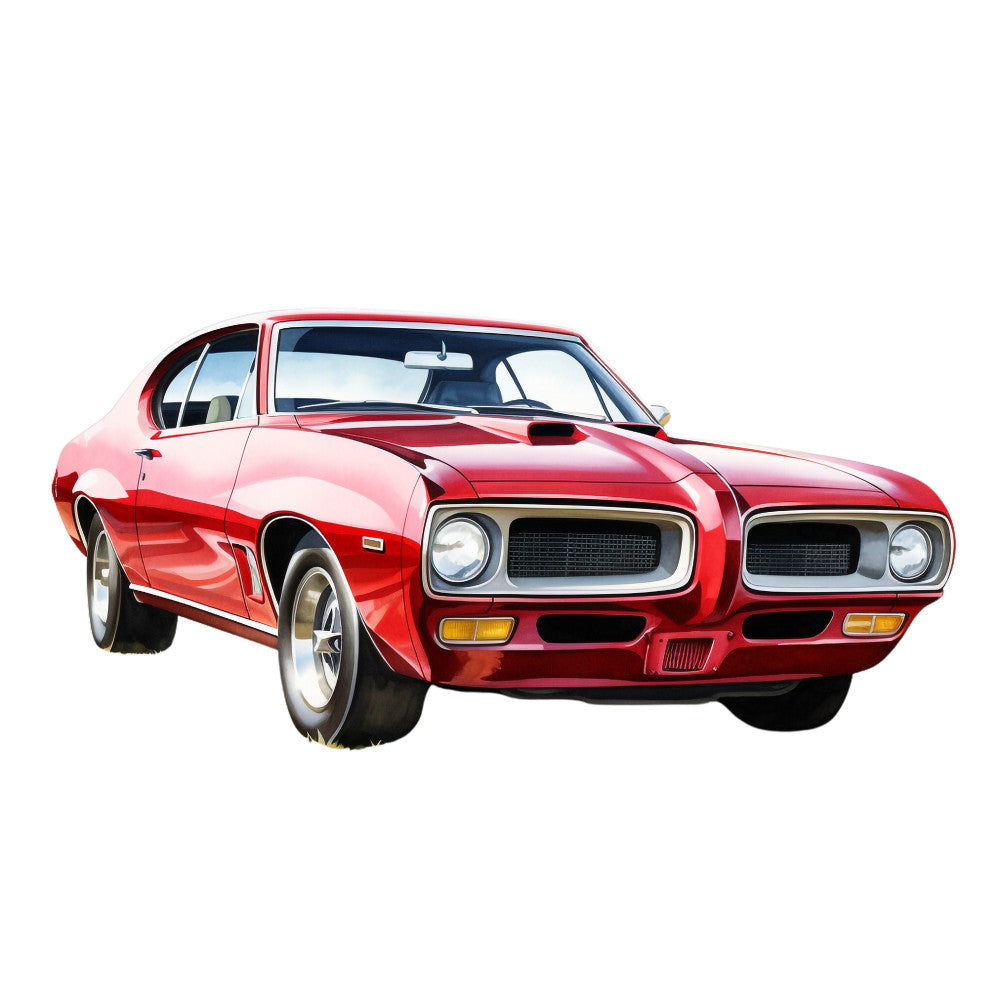 Vintage Cars Fabric Panel 31