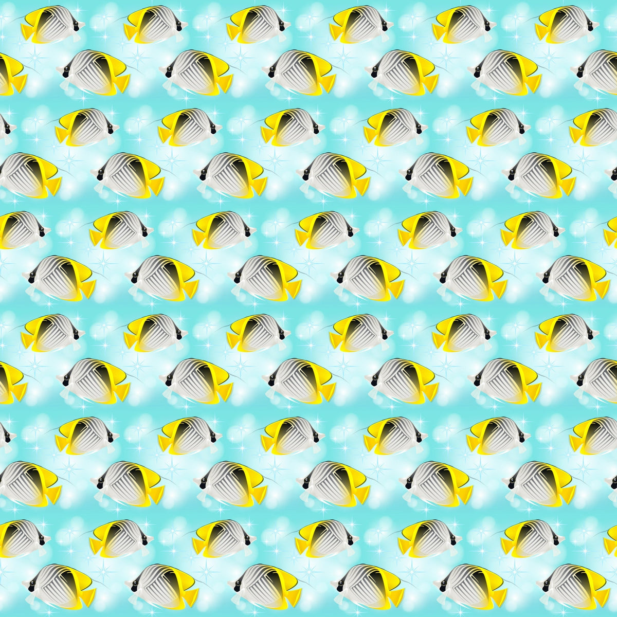 Tropical Shoreline Pattern 5 Minky Fabric