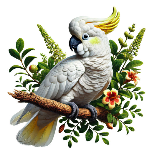 Australian Birds Fabric Panel 17
